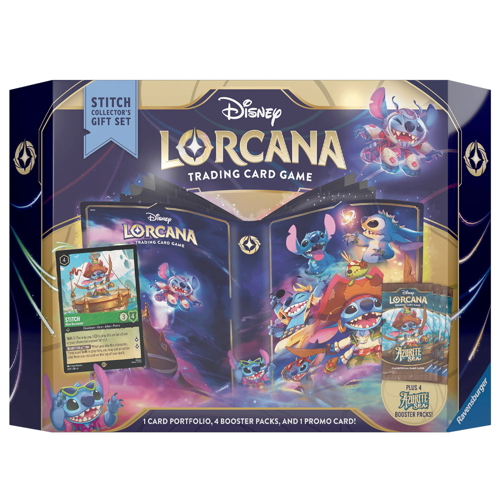 Disney Lorcana: Azurite Sea Collectors Gift Set Stitch
