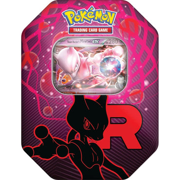 Pokémon TCG: Team Rocket Tin Mewtwo Ex