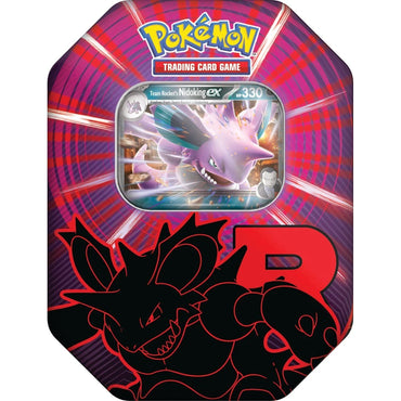 Pokémon TCG: Team Rocket Tin - Nidoking Ex