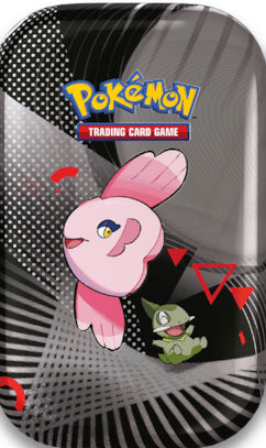 Scarlet & Violet: White Flare & Black Bolt Mini Tin Alomomola & Axew (SV 10.5)
