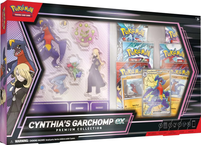 Pokémon Cynthia's Garchomp EX Premium Collection