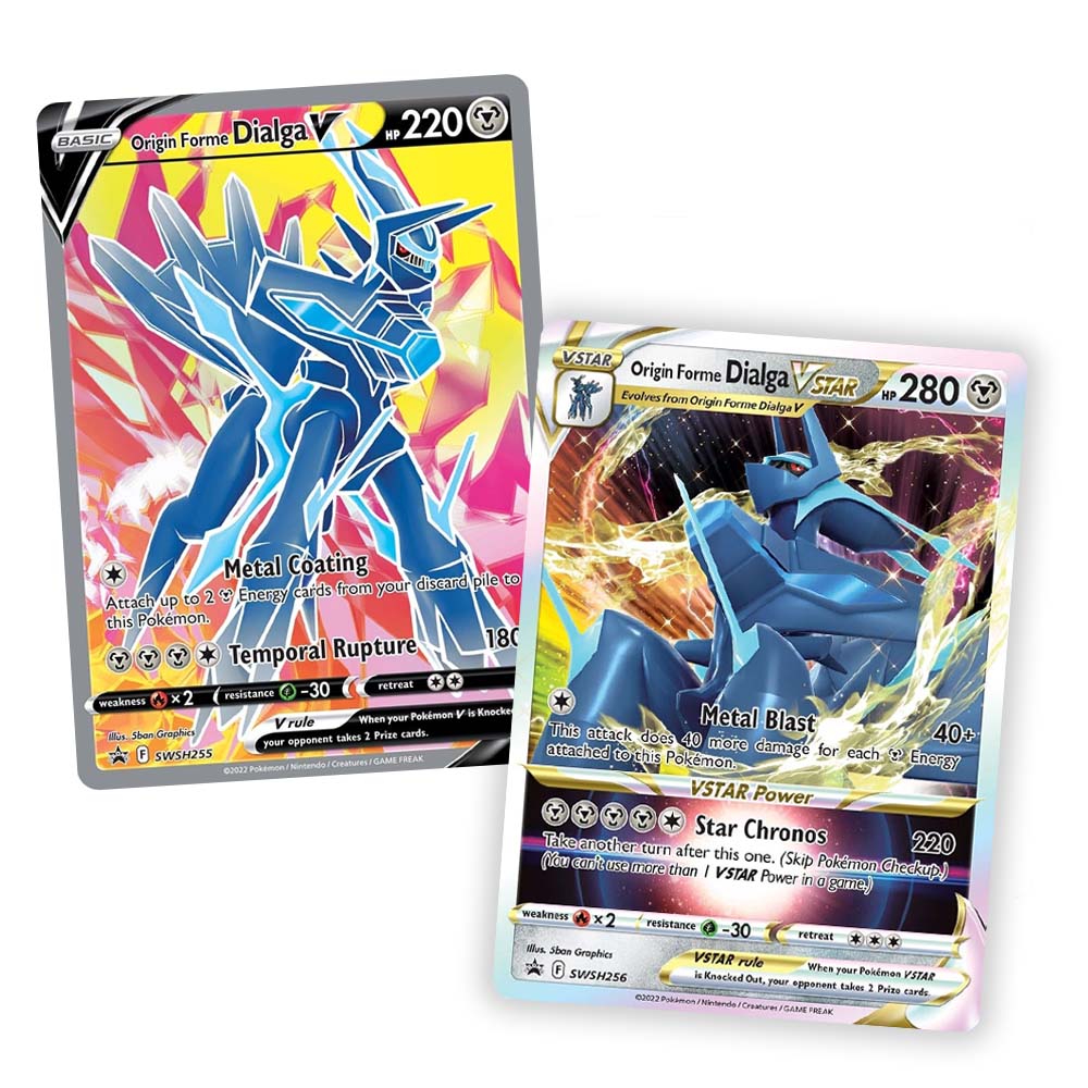 Pokémon TCG: Origin Forme Dialga VSTAR and Origin Forme Palkia