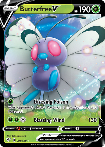 Butterfree V (1/189) [Sword &amp; Shield: Darkness Ablaze] 