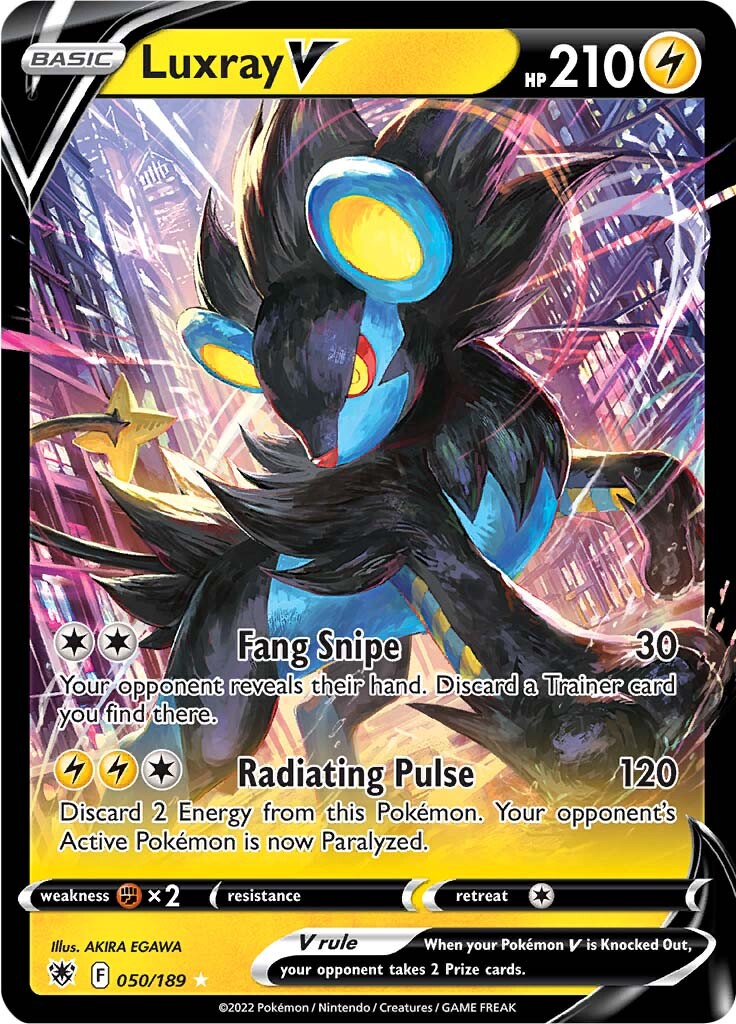 Luxray V (050/189) [Sword & Shield: Astral Radiance] 