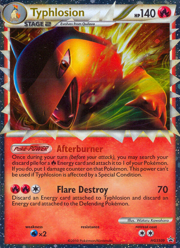 Typhlosion (HGSS09) [HeartGold &amp; SoulSilver: Black Star Promos] 