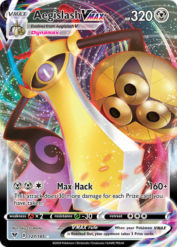 Aegislash VMAX (127) [Sword &amp; Shield: Vivid Voltage] 