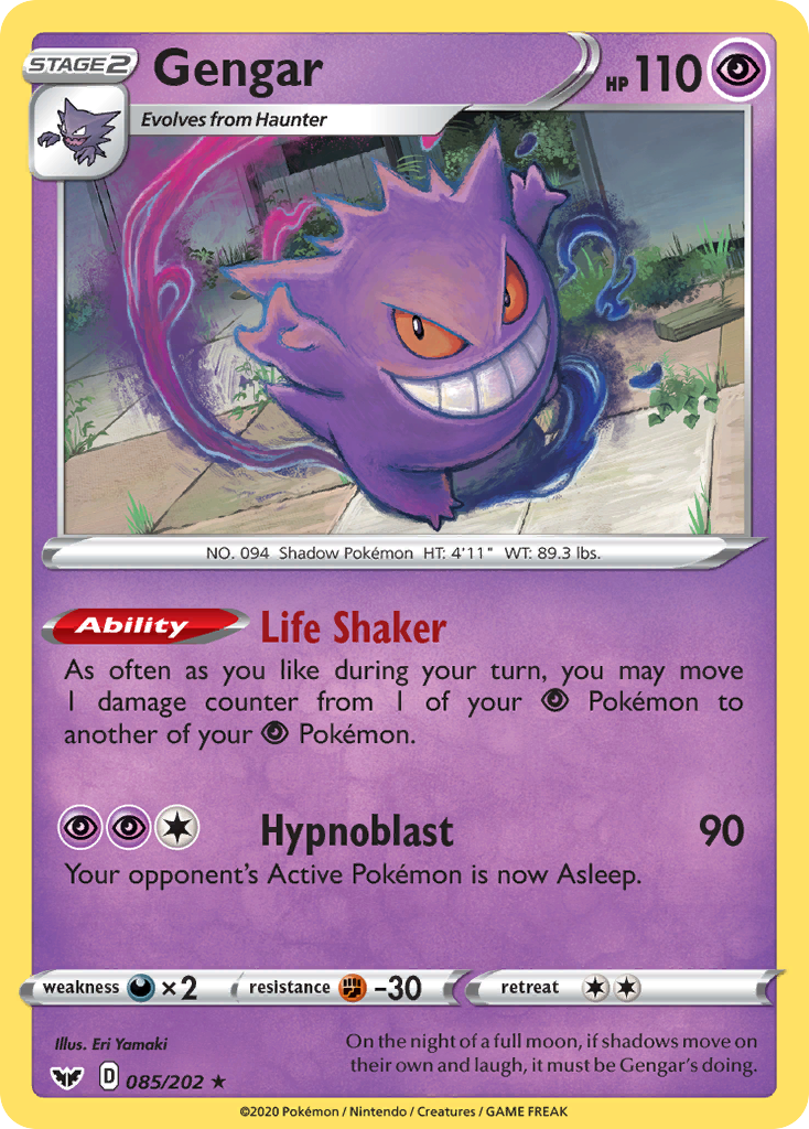 Gengar (85/202) [Sword & Shield: Base Set] 