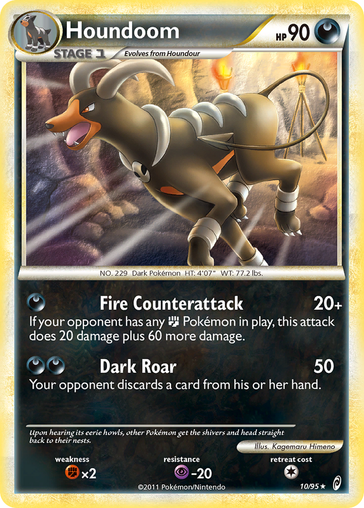 Houndoom (10/95) [HeartGold &amp; SoulSilver: Call of Legends] 