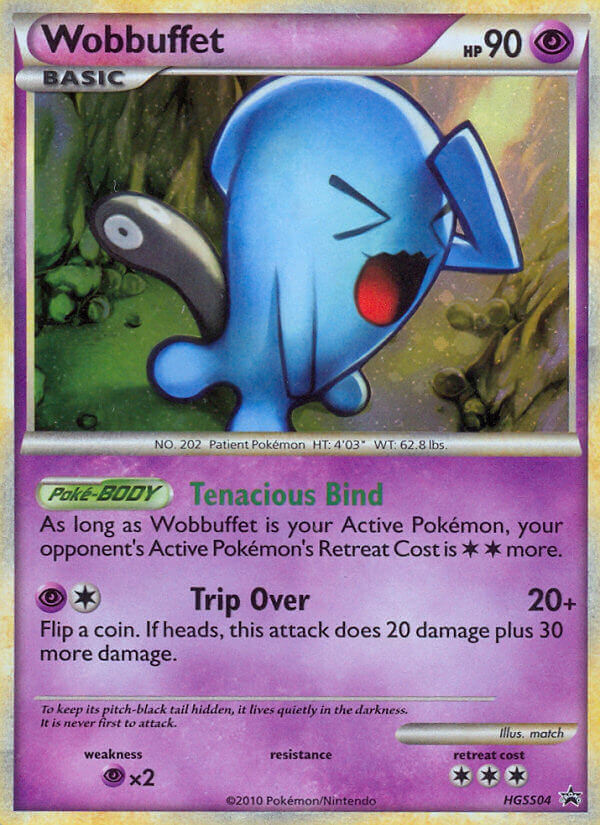 Wobbuffet (HGSS04) [HeartGold &amp; SoulSilver: Black Star Promos] 