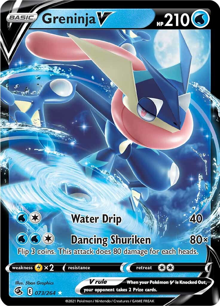 Greninja V (073/264) [Sword & Shield: Fusion Strike] 