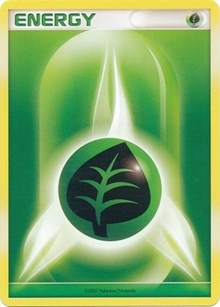 Grass Energy (2007 Unnumbered DP Style Non Holo) [League & Championship Cards] 