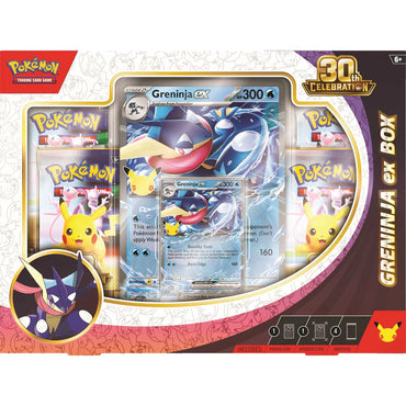 Pokémon: 30th Celebration Ex Box Greninja Ex