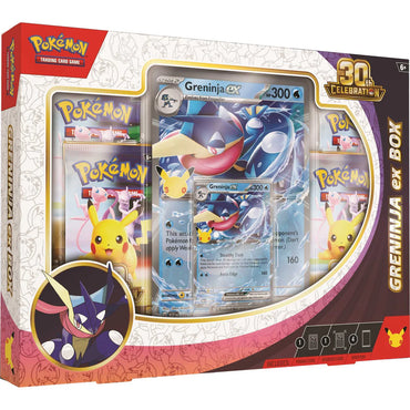 Pokémon: 30th Celebration Ex Box Greninja Ex