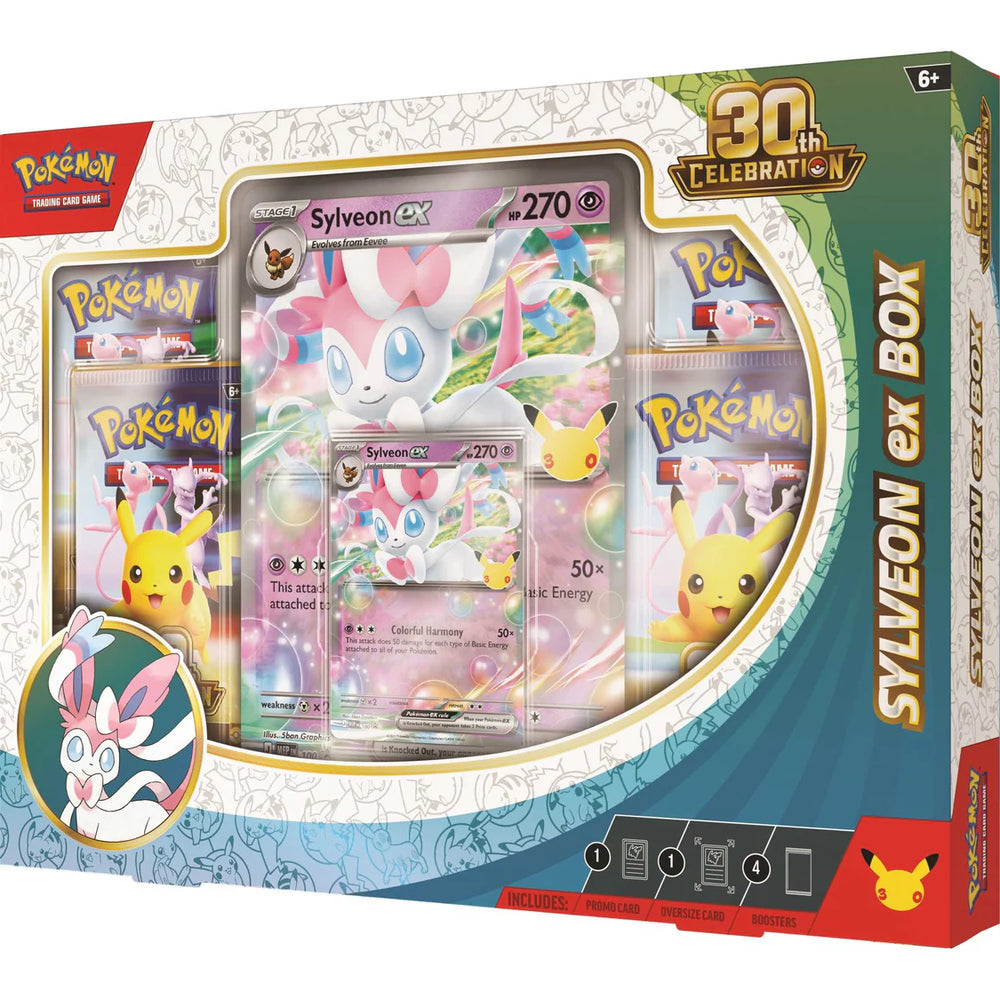Pokémon: 30th Celebration Ex Box Sylveon Ex