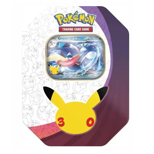 Pokémon: 30th Celebration ex Tin - Greninja EX