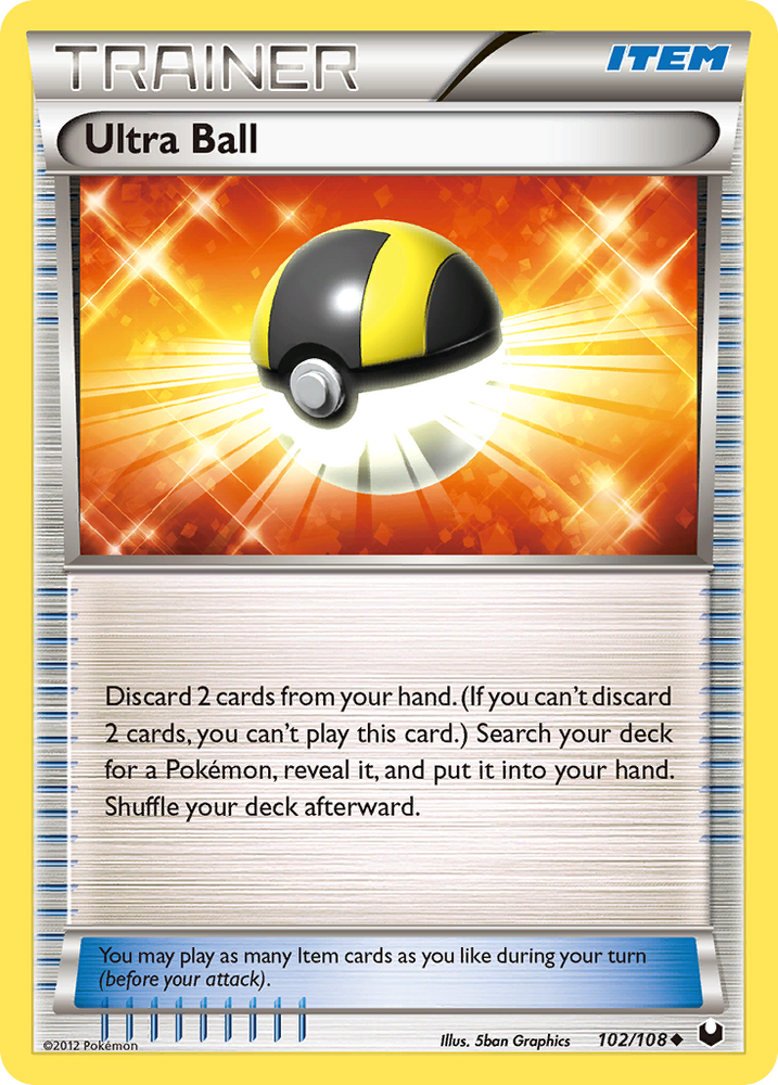 Ultra Ball (102/108) [Black &amp; White: Dark Explorers] 