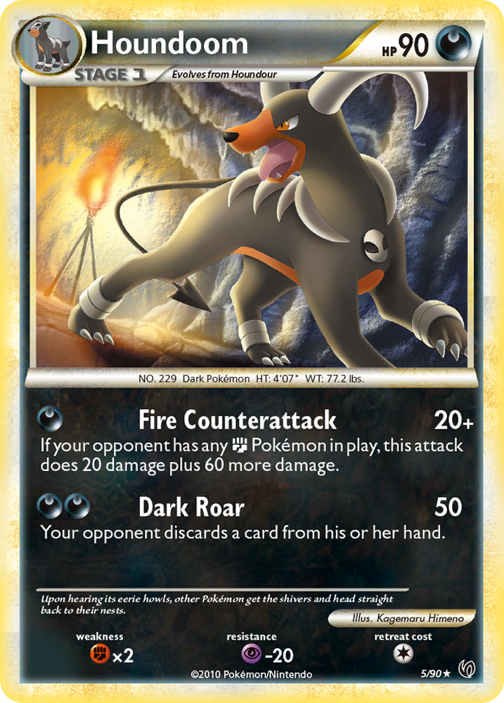 Houndoom (5/90) [HeartGold &amp; SoulSilver: Undaunted] 