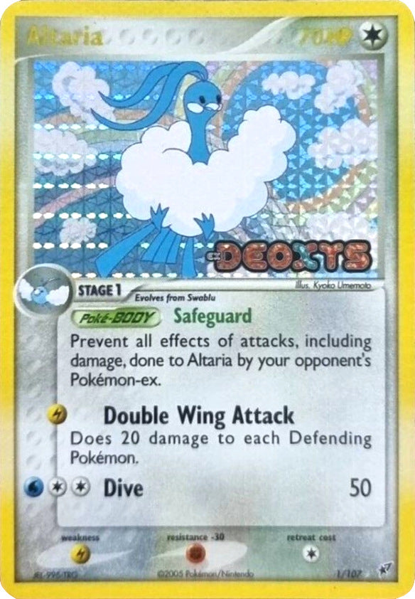 Altaria (1/107) (Stamped) [EX: Deoxys]