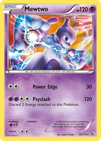 Mewtwo (53/113) [Black &amp; White: Legendary Treasures] 