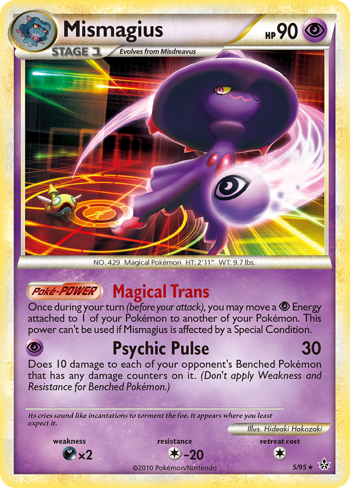 Mismagius (5/95) [HeartGold &amp; SoulSilver: Unleashed] 