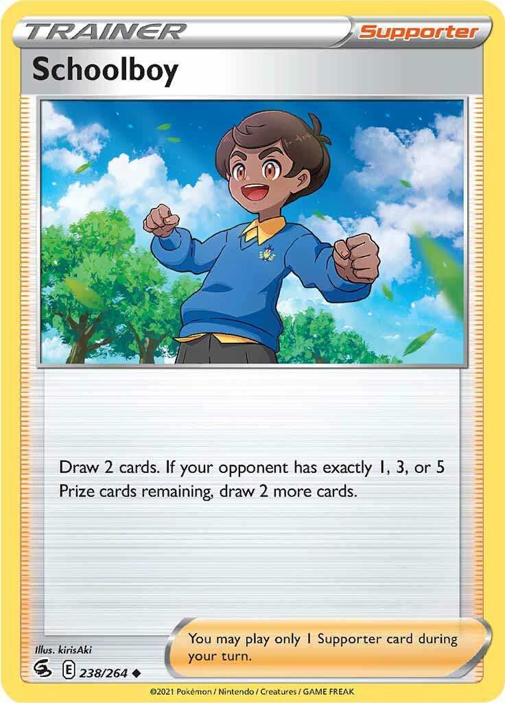 Schoolboy (238/264) [Sword & Shield: Fusion Strike] 