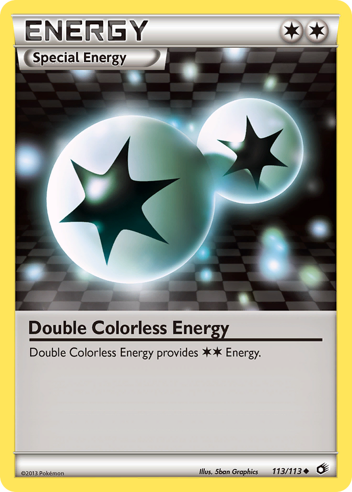 Double Colorless Energy (113/113) [Black &amp; White: Legendary Treasures] 