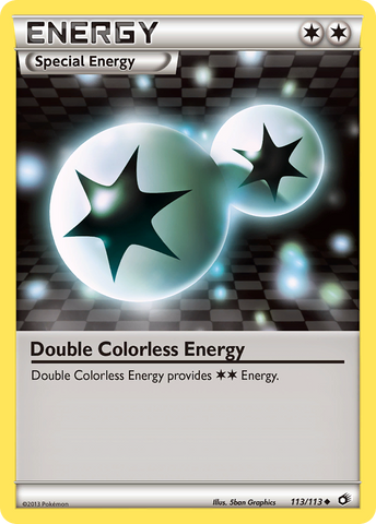 Double Colorless Energy (113/113) [Black &amp; White: Legendary Treasures] 