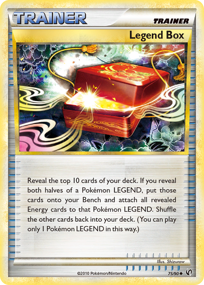 Legend Box (75/90) [HeartGold &amp; SoulSilver: Undaunted] 