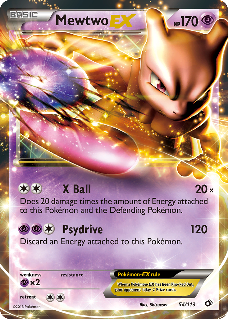 Mewtwo EX (54/113) [Black & White: Legendary Treasures] 