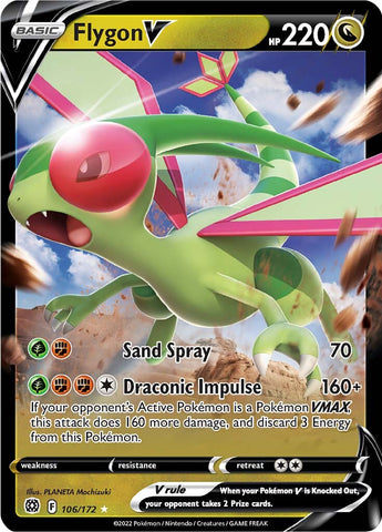 Flygon V (106/172) [Sword &amp; Shield: Brilliant Stars] 