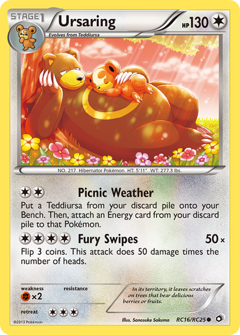 Ursaring (RC16/RC25) [Black &amp; White: Legendary Treasures] 