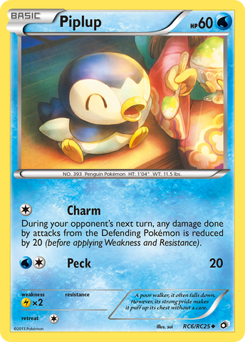 Piplup (RC6/RC25) [Black &amp; White: Legendary Treasures] 