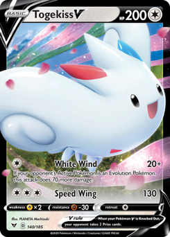 Togekiss V (140) [Sword & Shield: Vivid Voltage] 