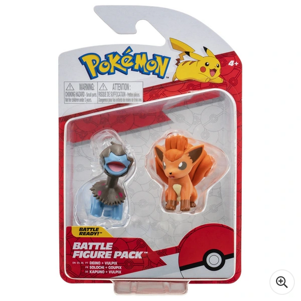 Pokémon Battle Figure Pack (Deino + Vulpix)_1