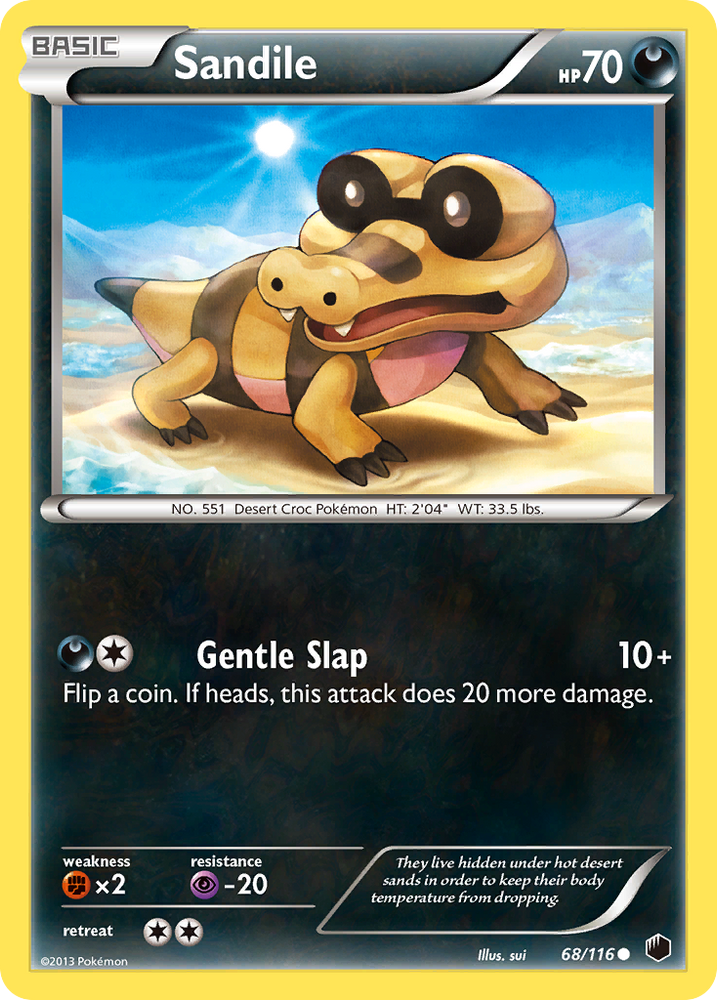 Sandile (68/116) [Black &amp; White: Plasma Freeze] 