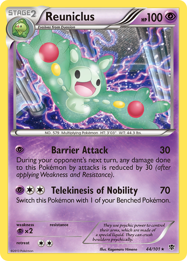 Reuniclus (44/101) [Black &amp; White: Plasma Blast] 