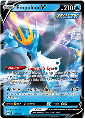 Empoleon V (040/163) [Sword &amp; Shield: Battle Styles] 