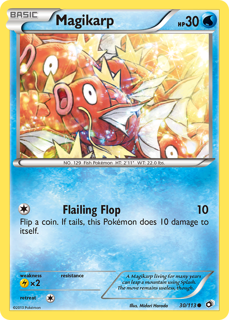 Magikarp (30/113) [Black & White: Legendary Treasures] 