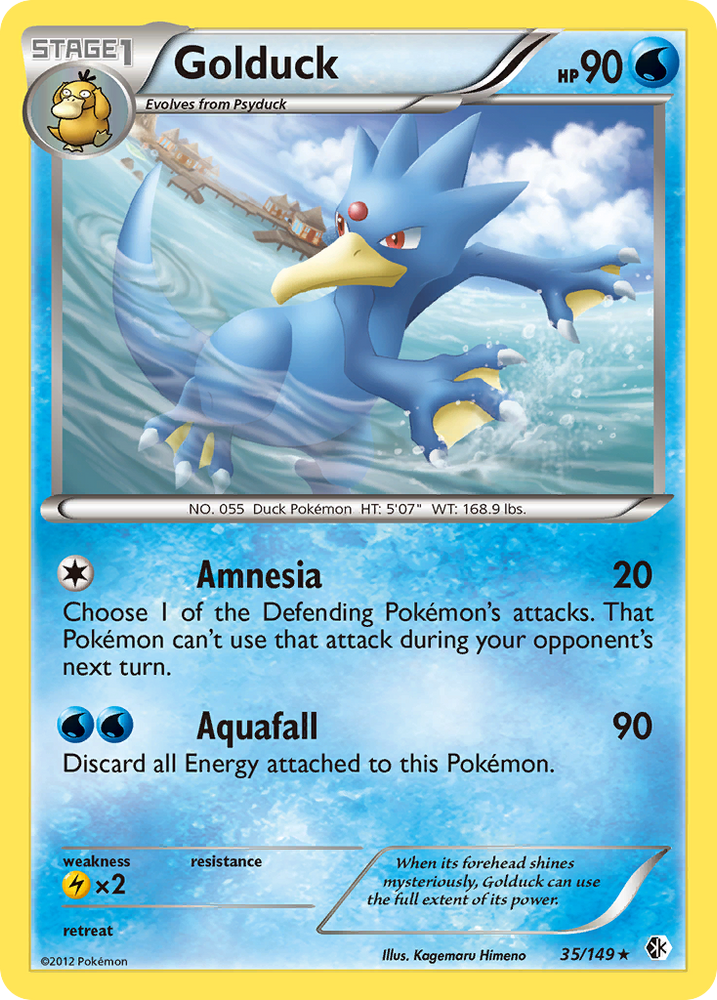 Golduck (35/149) [Black &amp; White: Boundaries Crossed] 