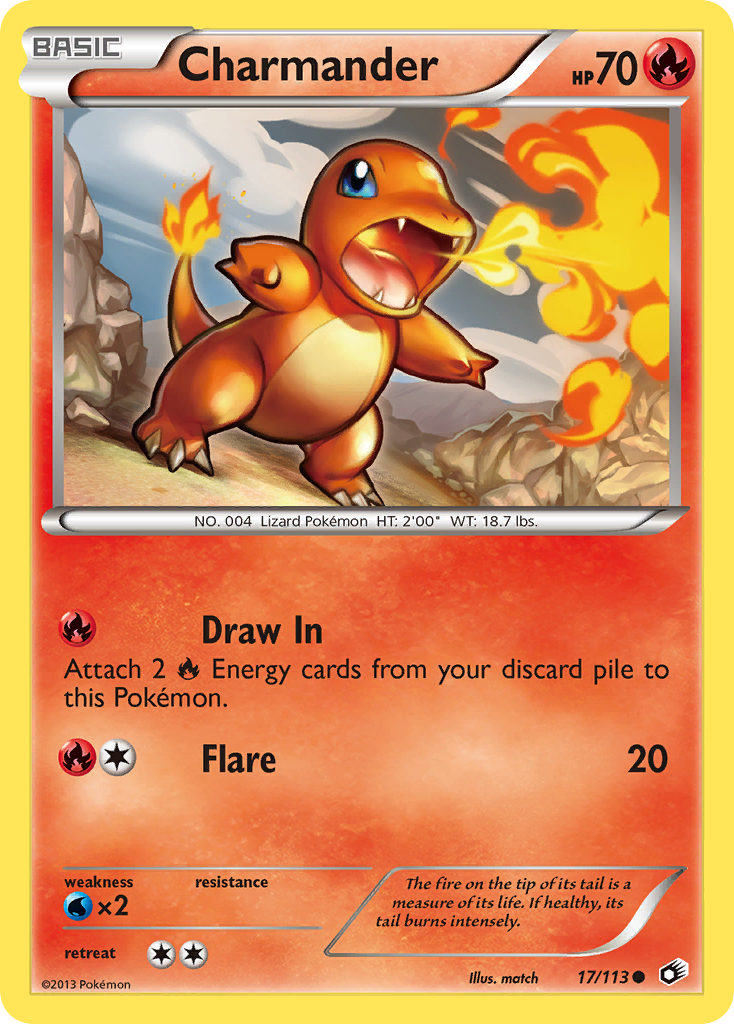 Charmander (17/113) [Black & White: Legendary Treasures] 