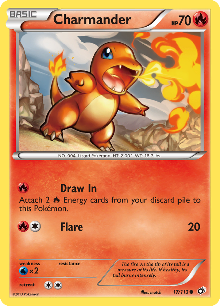 Charmander (17/113) [Black &amp; White: Legendary Treasures] 