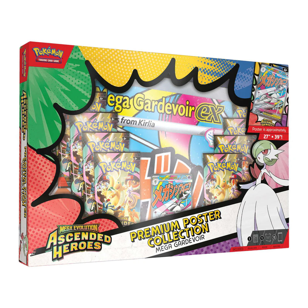 ME2.5_Ascended Heroes Premium Poster Collection Mega Gardevoir