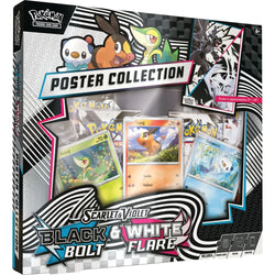 Scarlet & Violet: Black Bolt & White Flare Unova Poster Collection (SV10.5)