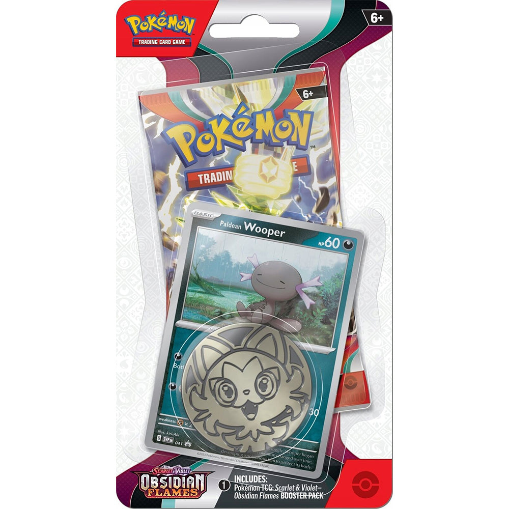 Scarlet & Violet: Obsidian Flames - Single Pack Blister (Wooper)