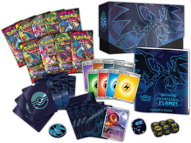Mega Evolution: Phantasmal Flames Elite Trainer Box