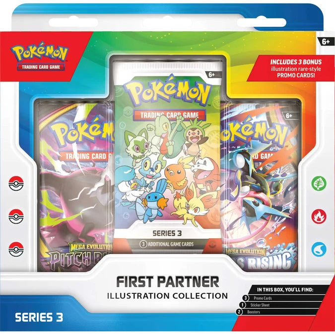 Pokémon TCG: 30th Anniversary - First Partner Illustration Collection - Series 3