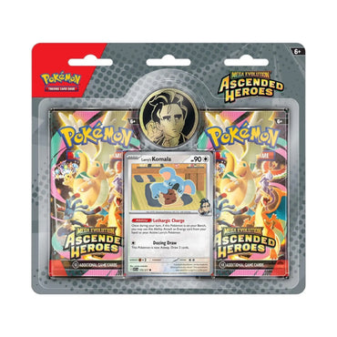 Pokémon TCG: Ascended Heroes 2 Pack Blister Larry's Komala