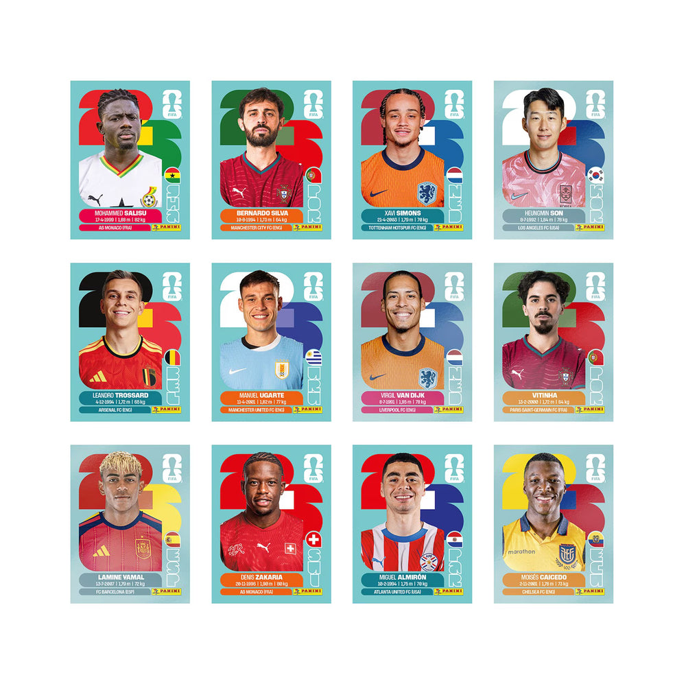 Panini FIFA World Cup 2026 - Zberateľské samolepky - Box (50 ks)