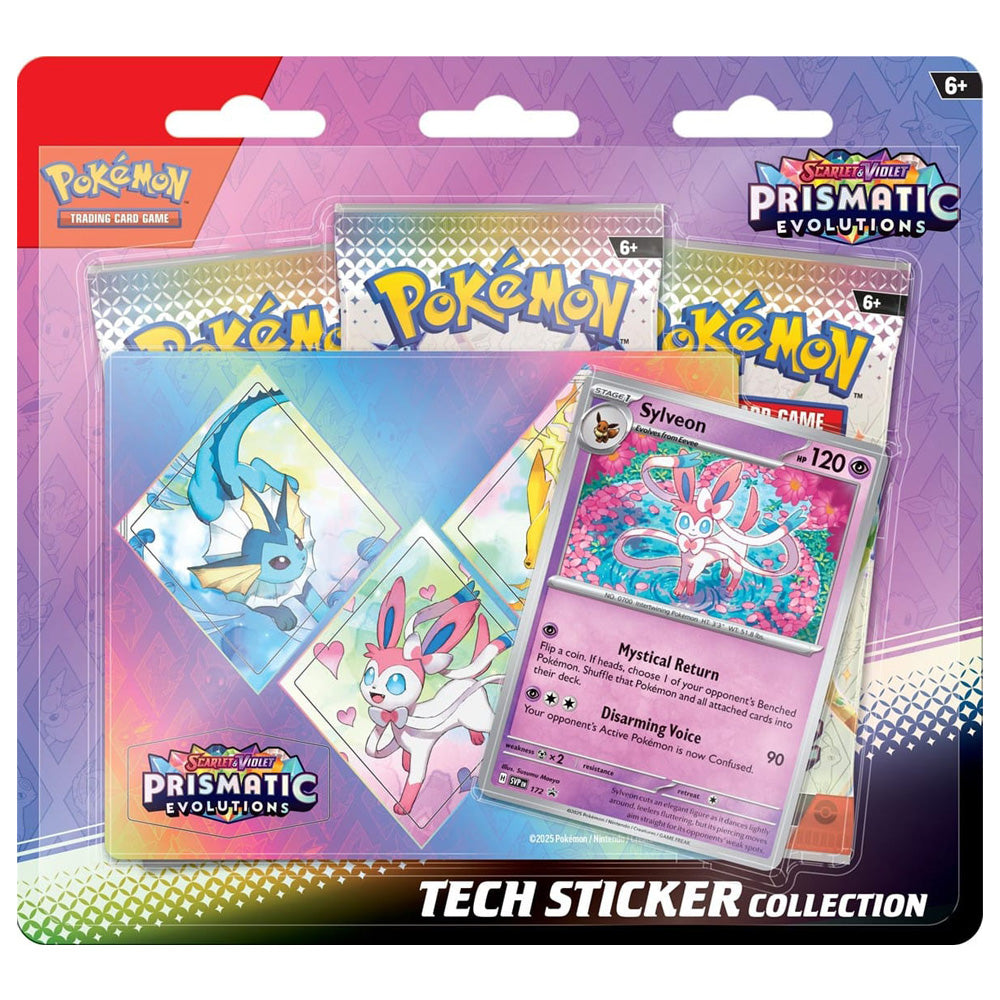 Scarlet & Violet: Prismatic Evolutions Sticker Collection (Sylveon)