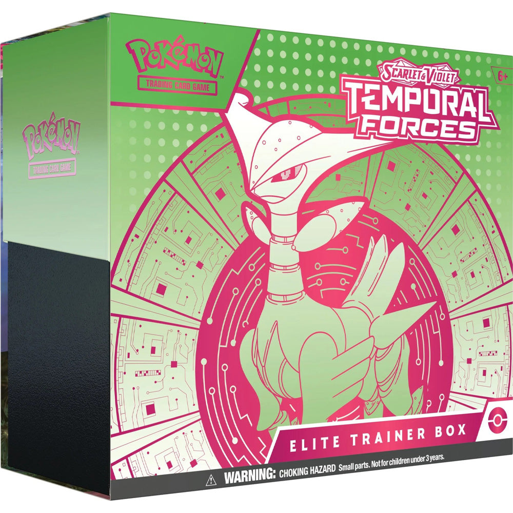 Scarlet & Violet: Temporal Forces - Elite Trainer Box (Iron Leaves)